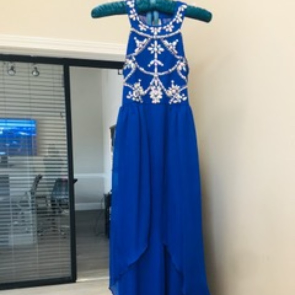 Jeweled Girls Formal Dress